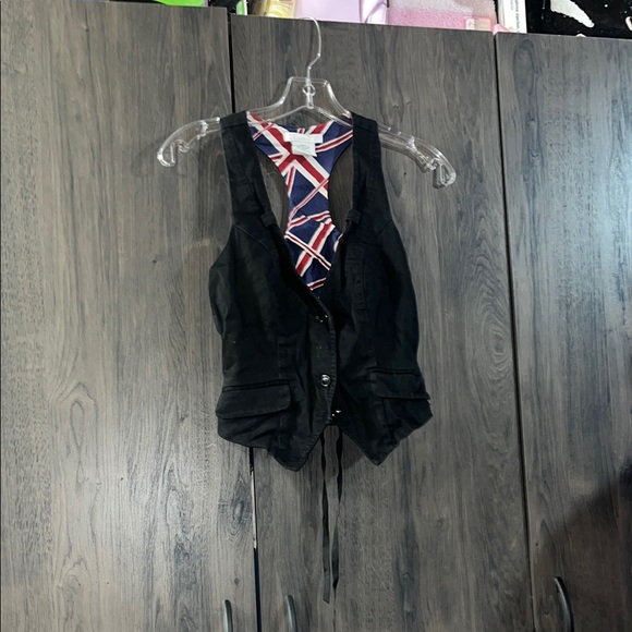 Charlotte Russe Jackets & Blazers - Y2K Charlotte Russe Vest Size Small
